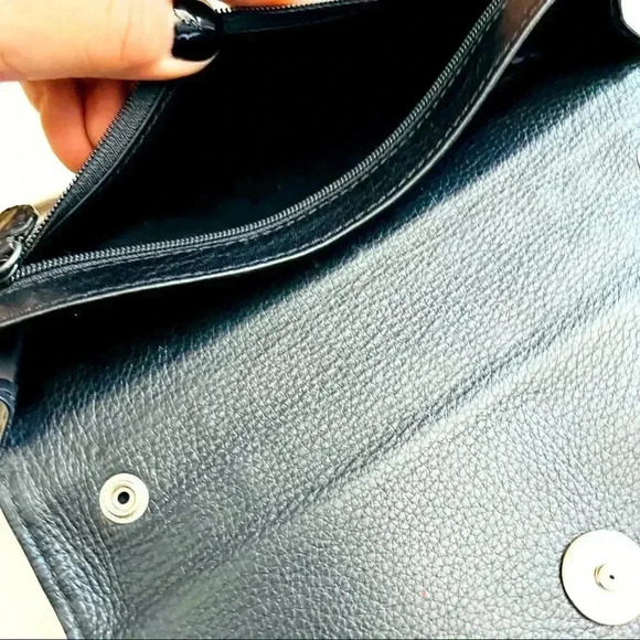 Brighton Alligator Embossed Leather Clutch/Organizer - Picture 6 of 13